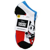 Wholesale - 5pk MICKEY MOUSE ON THE BLOCK NS SOCKS SIZE 6-8, UPC: 193159211493